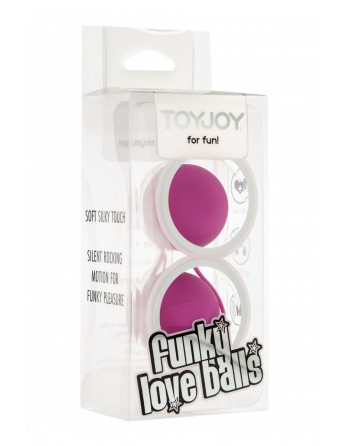 sexy Funky Love Balls - fuchsia