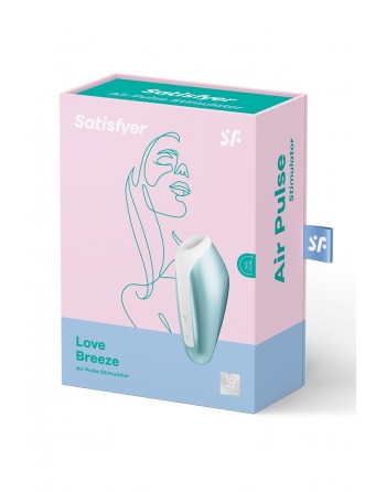 sexy Stimulateur de clitoris Breeze bleu - Satisfyer