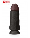 sexy Gode XXL Colossus Black 26 x 7,5 cm - Captain Red