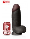 sexy Gode XXL Colossus Black 26 x 7,5 cm - Captain Red