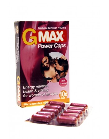 sexy G-Max Power Caps Femme 10 gélules