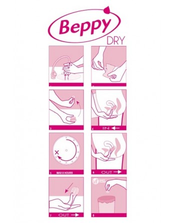 sexy Boite 8 tampons Beppy DRY