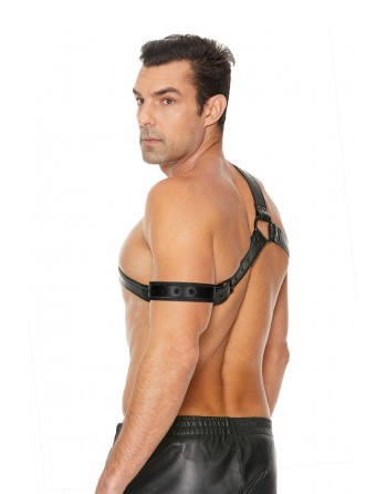 sexy Harnais Gladiator noir - Ouch!