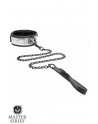 sexy Collier argenté avec laisse - Master Series