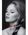 sexy Collier rouge cadenas coeur - Bijoux Pour Toi