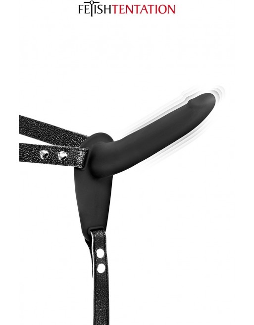 sexy Gode ceinture noir vibrant Fetish Tentation