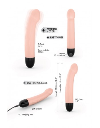 sexy Vibro rechargeable Real Vibration M 2.0 - Dorcel