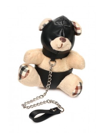 sexy Porte-clés Teddy Bear BDSM avec cagoule