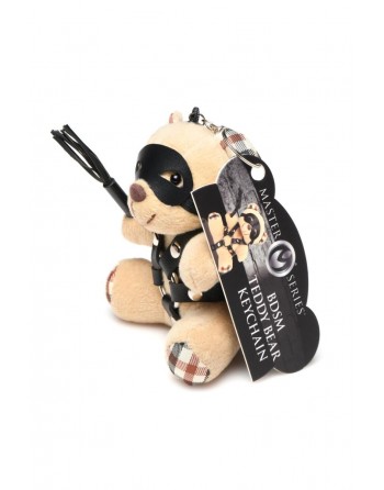 sexy Porte-clés Teddy Bear BDSM avec martinet