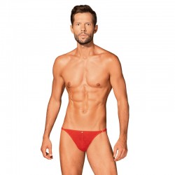 sexy Obsessiver String Homme rouge