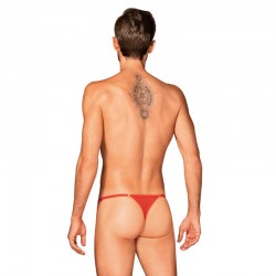 sexy Obsessiver String Homme rouge