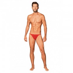 sexy Obsessiver String Homme rouge