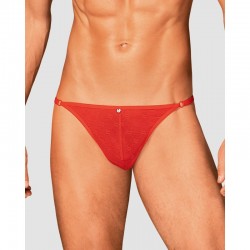 sexy Obsessiver String Homme rouge