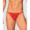 sexy Obsessiver String Homme rouge