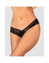 sexy Medilla string ouvert - Noir