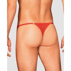 sexy Obsessiver String Homme rouge