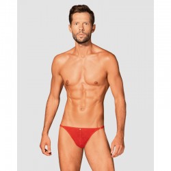 sexy Obsessiver String Homme rouge