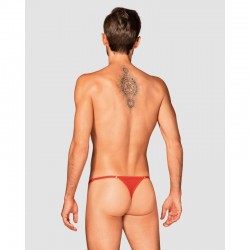 sexy Obsessiver String Homme rouge