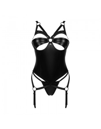 sexy Armares guêpière et string - Noir