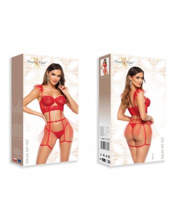 sexy Isaura ensemble 2 pièces - Rouge