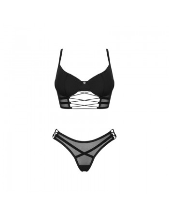 sexy Roxelia ensemble 2 pièces - Noir