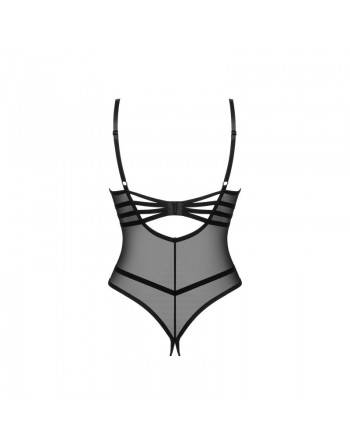 sexy Roxelia body ouvert- Noir