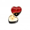 Mini Bougie de massage Vanille Plaisir secret - 35 ml