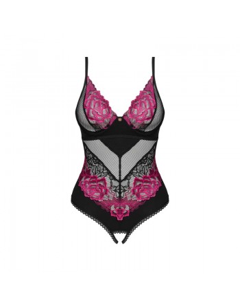 sexy Rosenty body ouvert- Noir