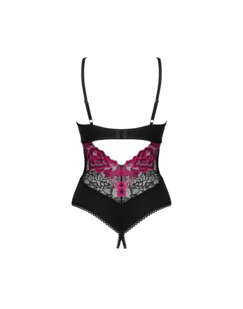 sexy Rosenty body ouvert- Noir