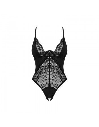 sexy Bellastia body ouvert- Noir