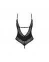 sexy Bellastia body ouvert- Noir