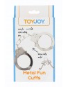 sexy Menottes métal argentées - Toy Joy