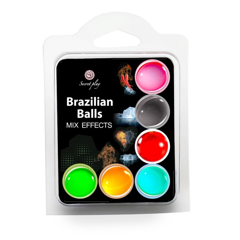 6 Brazilian Balls Differents effets 3701 6 Brazilian Balls Differents effets 3701
