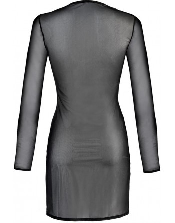 sexy Robe tulle noir V-10639 - Axami
