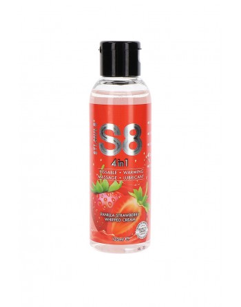 sexy Lubrifiant S8 4 en 1 gout fraise