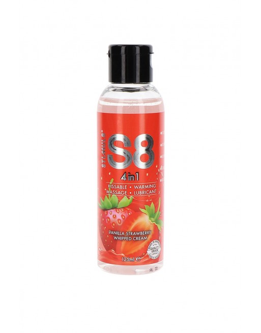 sexy Lubrifiant S8 4 en 1 gout fraise