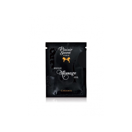 Dosette huile de massage Caramel 3ML Plaisir secret