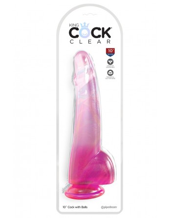 sexy Gode XXL  27,9 x 5,7 cm Pink - King Cock