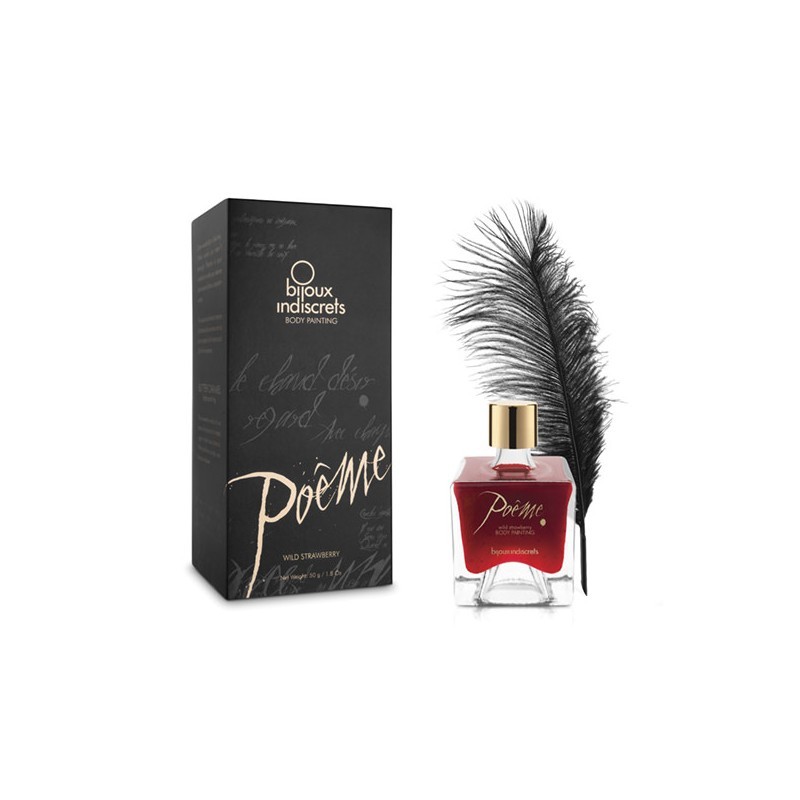 sexy Poème - Peinture pour corps - Fraise Sauvage sexy Poème - Peinture pour corps - Fraise Sauvage