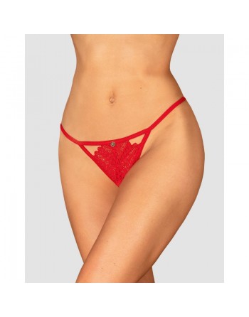 Ingridia string ouvert - Rouge