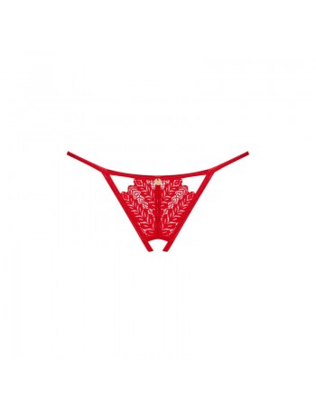 Ingridia string ouvert - Rouge