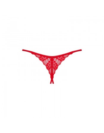 Ingridia string ouvert - Rouge