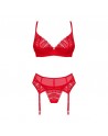 Ingridia ensemble 3 pièces - Rouge