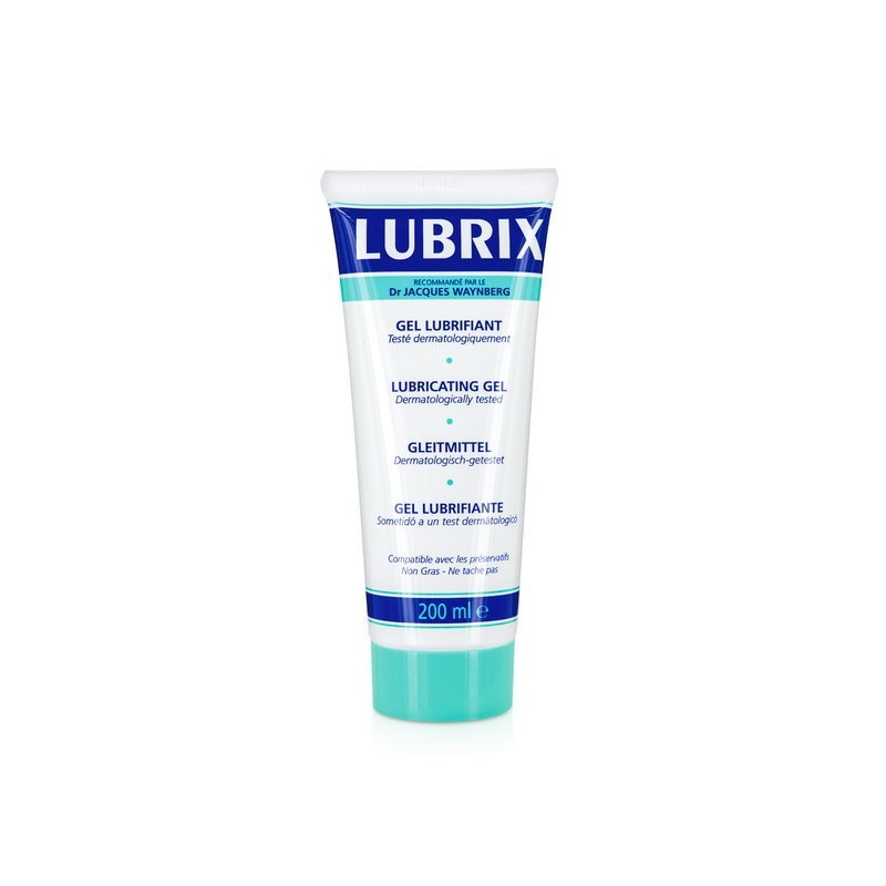 Tube de lubrifiant intime Lubrix 200ml Tube de lubrifiant intime Lubrix 200ml