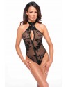 Body zippé Ego F314 tulle floqué