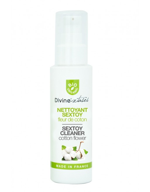 Nettoyant sextoys Fleur de coton Nettoyant sextoys Fleur de coton