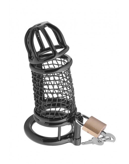 Cage à pénis Matrix Black - XXX Dreamtoys