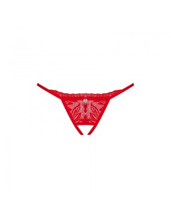 Chilisa string ouvert - Rouge