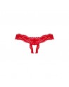 Amor Cherris string ouvert - Rouge