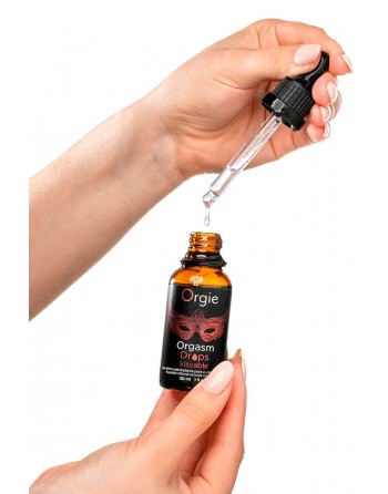 Gel d'excitation du Clitoris Orgasm Drops Kissable